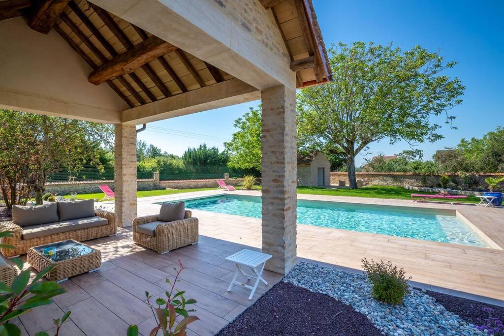 Villa 50 Nuances De Bourgogne Bligny-les-Beaune Exterior foto